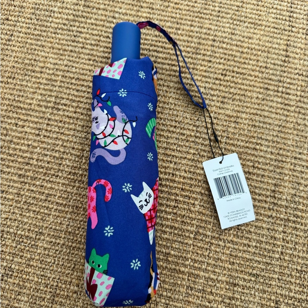 Vera Bradley Catnip Christmas Umbrella